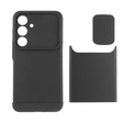 Case for Samsung Galaxy S24, ERBORD CamProtect Slide Camera, black