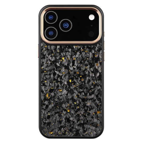 Magnetic aramid fibre case with metal camera frame for iPhone 17 Pro Max