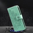Flip case for Samsung Galaxy A54 5G, Mandala Flower, green