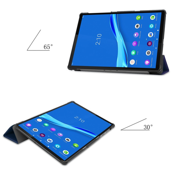 Case for Lenovo Tab M10 Plus TB-X606F, Smartcase, dark blue