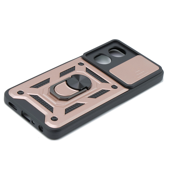 Case for Oppo A38 4G / Oppo A18 4G, CamShield Slide, pink rose gold