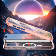 Case for iPhone 16 Pro, Shockproof Hybrid, with screen film, for MagSafe, pink