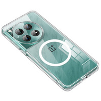 Case for OnePlus 12 5G, Fusion Hybrid, for MagSafe, transparent