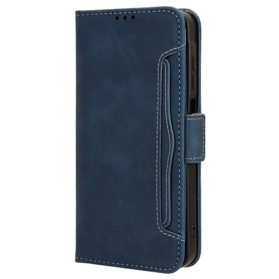 Flip case for Xiaomi Redmi 15C 4G/LTE, Card Slot, dark blue