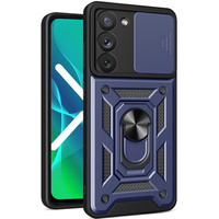 Case fordo Samsung Galaxy S23, CamShield Slide, dark blue