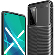 Case for Samsung Galaxy A03s, Carbon Gel, black