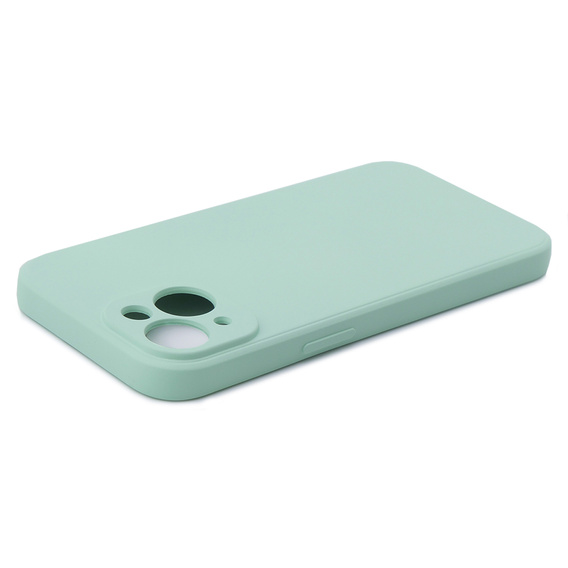Case for iPhone 15 Plus, Silicone Lite, mint