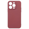 Case for iPhone 15 Pro Max, Silicone Lite, red