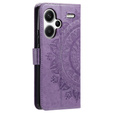 Flip case for Xiaomi Redmi Note 13 Pro+, Mandala, purple