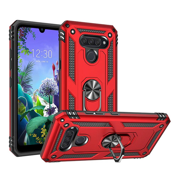 Armor Case for LG K50 / Q60, Nox Case Ring, red