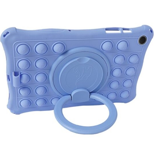 Kids case for Samsung Galaxy Tab A9, Bubble, purple