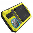 Case for iPhone 15 Plus, R-JUST, armoured, yellow / black
