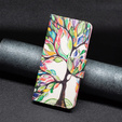 Flip case for Xiaomi Redmi 12 4G, Wallet, tree of life, white