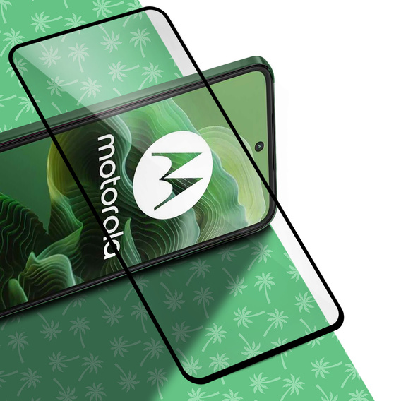 5D Full Glue Smart Palm tempered glass for Motorola Moto G35 5G