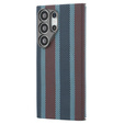 Case for Samsung Galaxy S24 Ultra, Aramid Fiber Slim Case, for MagSafe, blue / red