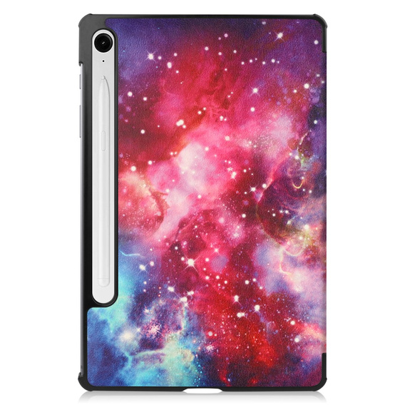 Case for Samsung Galaxy Tab S10 Lite / S10 FE / S9 FE, with flap, galaxy