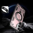 Case for Samsung Galaxy S24 FE, Military MagSafe, pink