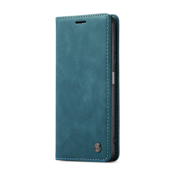 CASEME case for Xiaomi Redmi Note 10 / 10S, Leather Wallet Case, green