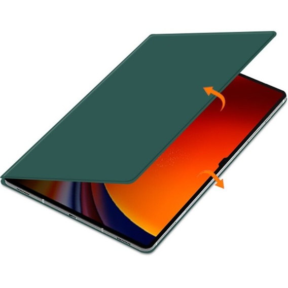 Case for Samsung Galaxy Tab S9 Ultra, Magnetic, green