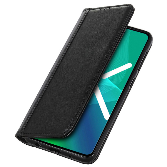 Flip case for OnePlus 11 5G, Split Leather, black