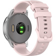Silicone strap for 18mm do Garmin Vivomove 3S / Vivoactive 4S, Pink