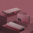 CASEME flip case for Samsung Galaxy A54 5G, Litchi Wallet, red