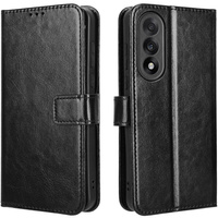 Flip case for OnePlus Nord 5, Crazy Horse Wallet, black