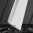 Flip case for Xiaomi Poco X5 Pro 5G / Redmi Note 12 Pro, Side Magnetic, silver