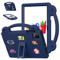 Children's case for T Tablet 5G, Cute Patterns, with stand, dark blue