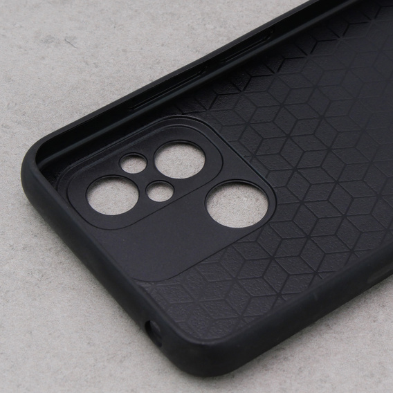 Case for Xiaomi Redmi 12C, ERBORD Business, with metal plate for car mounts, grey