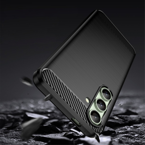 Case for Samsung Galaxy S24 FE, Carbon, black