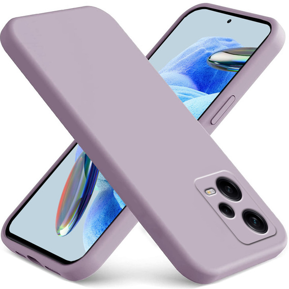 Case for Xiaomi Redmi Note 12 Pro+ 5G, Silicone Lite, purple