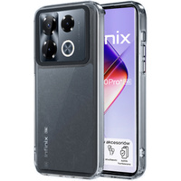 Case for Infinix Note 40 Pro Plus, Fusion Hybrid, transparent
