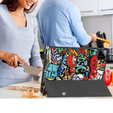 Case for Xiaomi Pad 6S Pro 12.4, Smartcase, graffiti