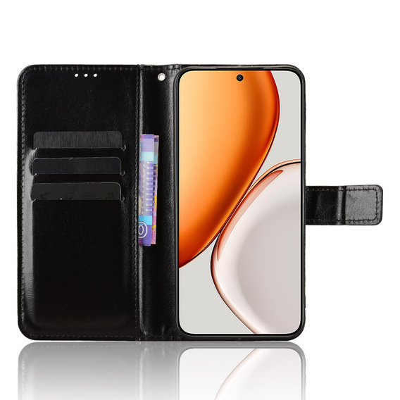 Crazy Horse Wallet flip case for Honor Magic 8 Lite