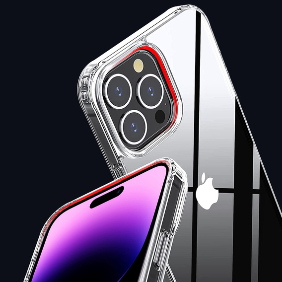Case for iPhone 14 Pro, Fusion Hybrid, transparent