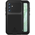 Love Mei Case for Samsung Galaxy S23 FE, armored with glass, black