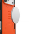 Urban Armor Gear case for iPhone 17 Pro Max, Civilian MagSafe, Orange