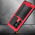 Armored case for Samsung Galaxy S25 Ultra, R-JUST, red
