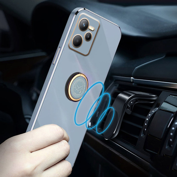 Case for Realme C35, Electro Ring, blue