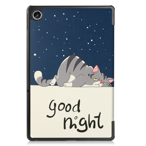 Case for Lenovo Tab M10 Plus 10.6 Gen 3 TB-125F TB-128F, Smartcase, sleeping cat