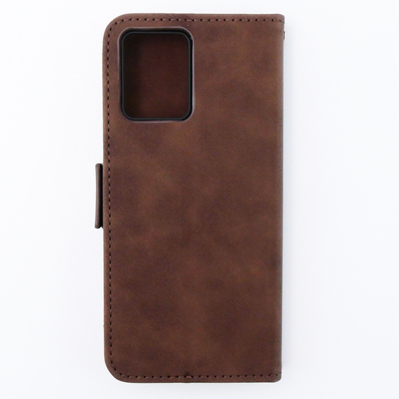Flip case for Motorola Moto G54 5G, Card Slot, brown