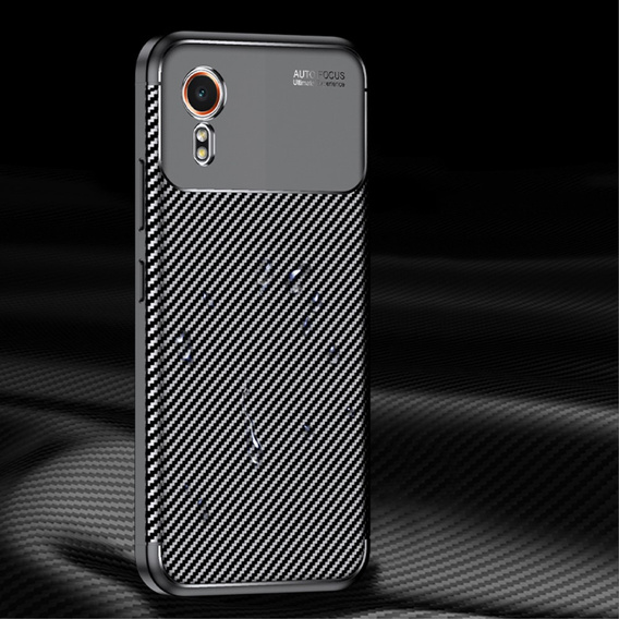 Case for Samsung Galaxy Xcover 7, Carbon Gel, black