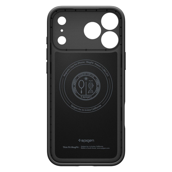 Spigen case for iPhone 17 Pro, Thin Fit MagSafe, Black
