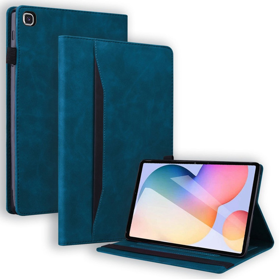 Case for Samsung Galaxy Tab S6 Lite, Classic, with space for stylus, blue