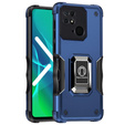 Case for Xiaomi Redmi 10C, Dual-Layer Armor, dark blue