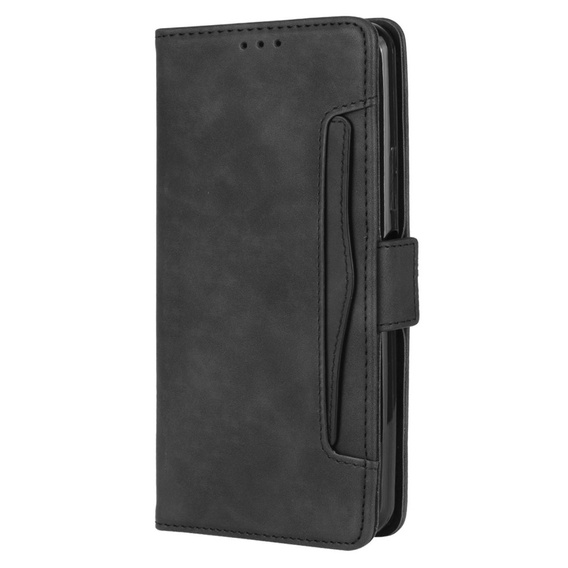 Flip case for Honor 70 5G, Card Slot, black