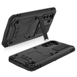 Case for Samsung Galaxy S21 FE, R-JUST, armoured, black