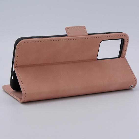 Flip case for Motorola Moto G54 5G, Card Slot, pink