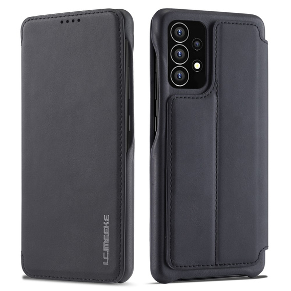 Flip case for Samsung Galaxy A53 5G, LC.IMEEKE, black